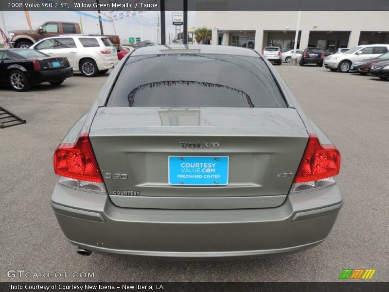 Willow Green Metallic / Taupe 2008 Volvo S60 2.5T