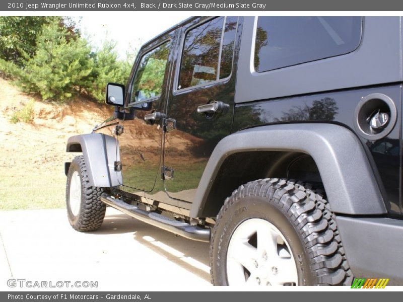 Black / Dark Slate Gray/Medium Slate Gray 2010 Jeep Wrangler Unlimited Rubicon 4x4
