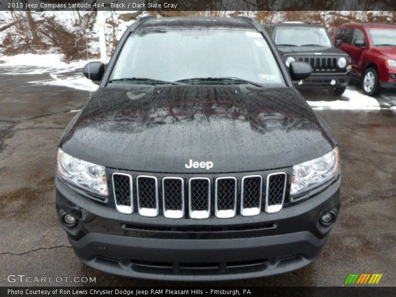 Black / Dark Slate Gray 2013 Jeep Compass Latitude 4x4