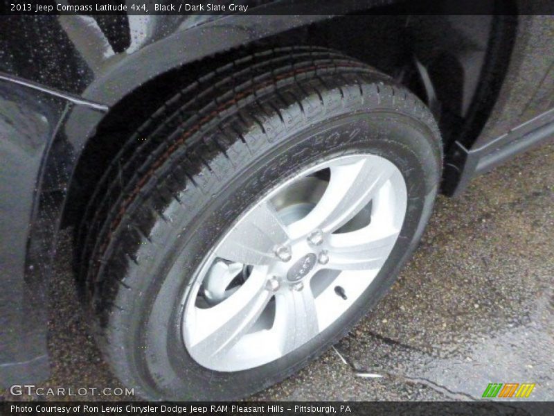 Black / Dark Slate Gray 2013 Jeep Compass Latitude 4x4