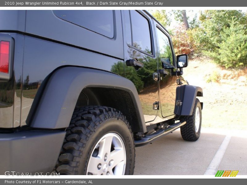 Black / Dark Slate Gray/Medium Slate Gray 2010 Jeep Wrangler Unlimited Rubicon 4x4
