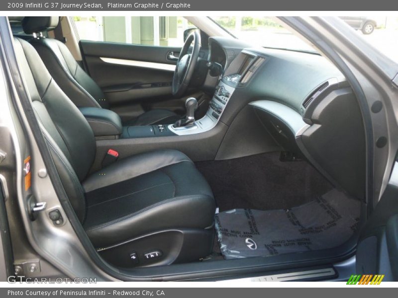 Platinum Graphite / Graphite 2009 Infiniti G 37 Journey Sedan