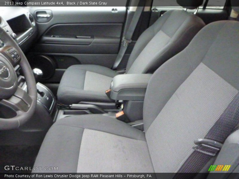 Black / Dark Slate Gray 2013 Jeep Compass Latitude 4x4