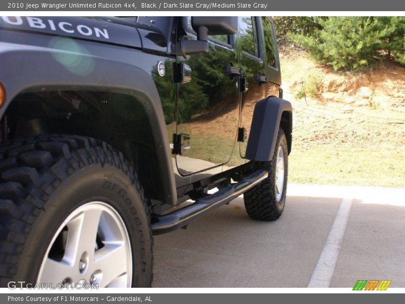 Black / Dark Slate Gray/Medium Slate Gray 2010 Jeep Wrangler Unlimited Rubicon 4x4