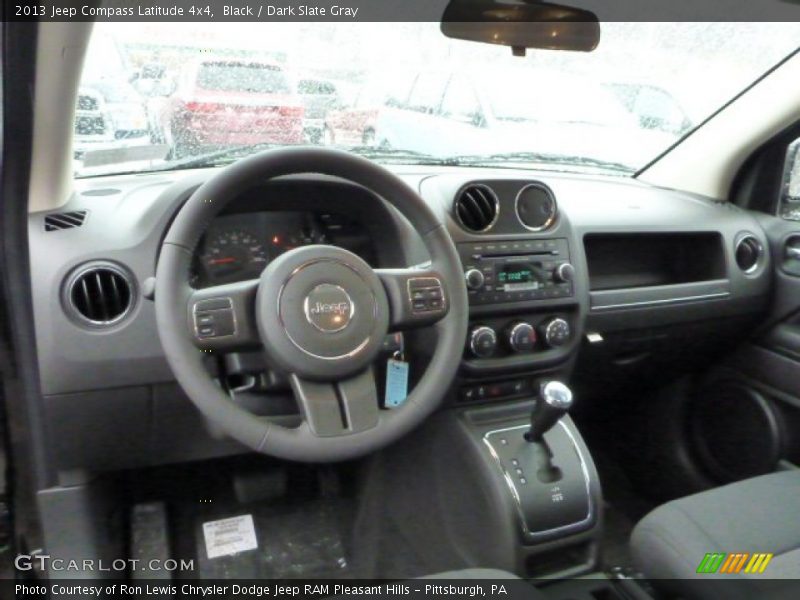 Black / Dark Slate Gray 2013 Jeep Compass Latitude 4x4