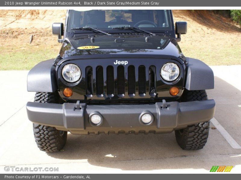 Black / Dark Slate Gray/Medium Slate Gray 2010 Jeep Wrangler Unlimited Rubicon 4x4