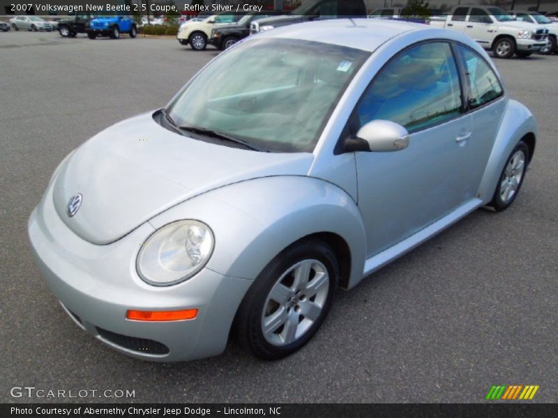 Reflex Silver / Grey 2007 Volkswagen New Beetle 2.5 Coupe