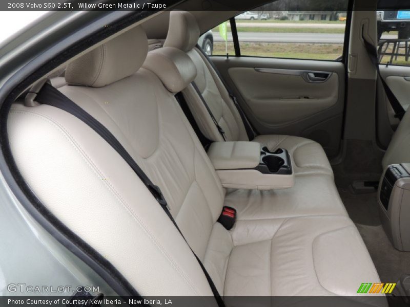 Rear Seat of 2008 S60 2.5T