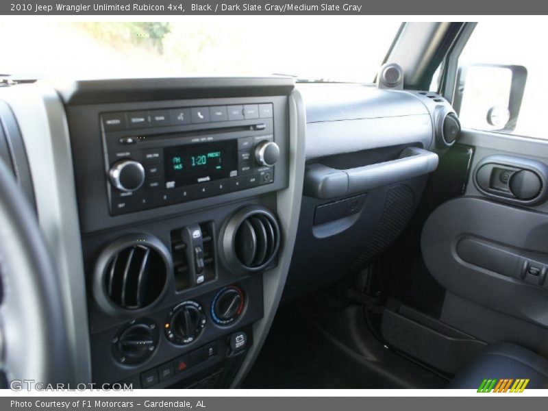 Black / Dark Slate Gray/Medium Slate Gray 2010 Jeep Wrangler Unlimited Rubicon 4x4