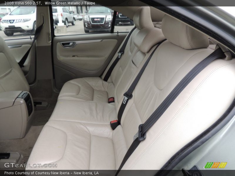 Rear Seat of 2008 S60 2.5T