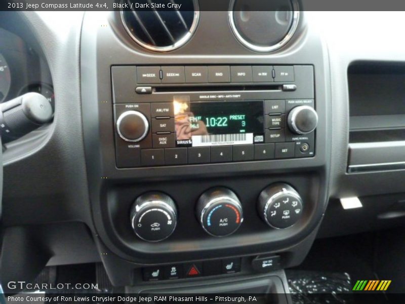 Black / Dark Slate Gray 2013 Jeep Compass Latitude 4x4