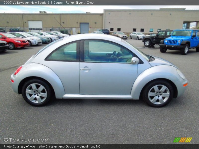 Reflex Silver / Grey 2007 Volkswagen New Beetle 2.5 Coupe