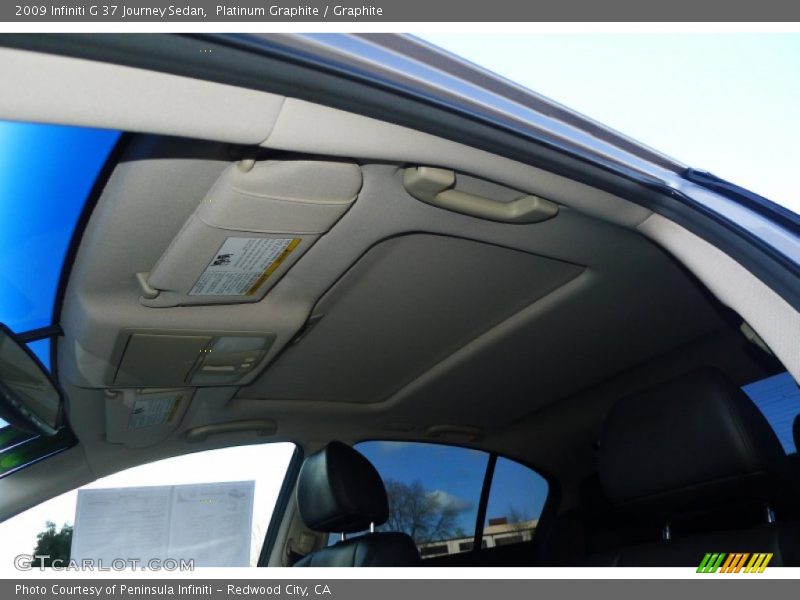 Platinum Graphite / Graphite 2009 Infiniti G 37 Journey Sedan