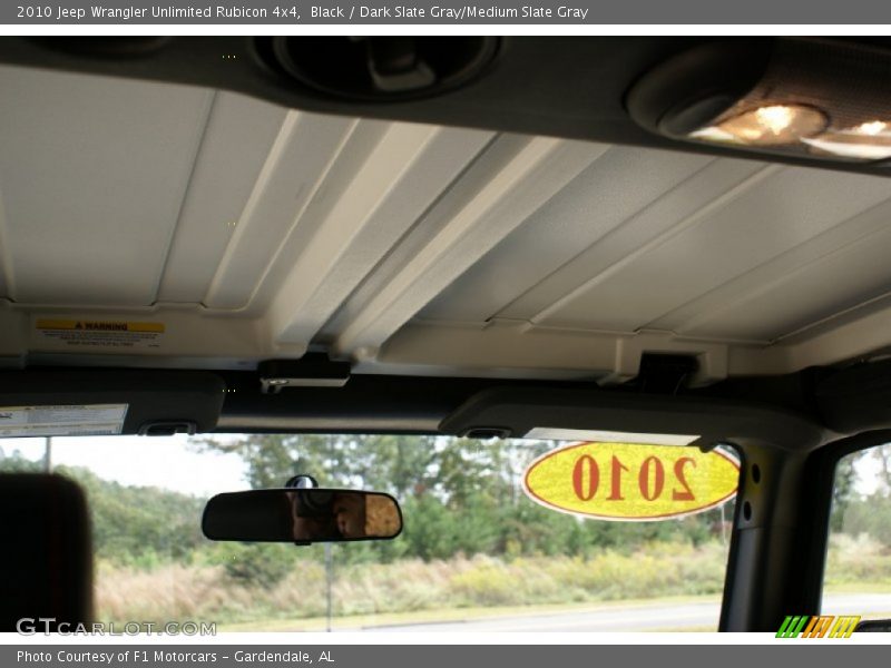 Black / Dark Slate Gray/Medium Slate Gray 2010 Jeep Wrangler Unlimited Rubicon 4x4