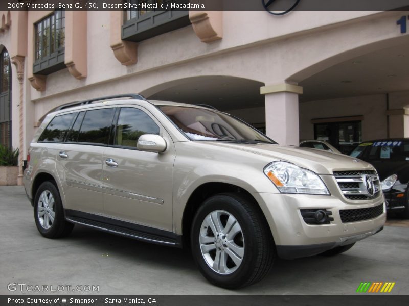Desert Silver Metallic / Macadamia 2007 Mercedes-Benz GL 450
