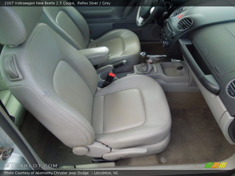 Reflex Silver / Grey 2007 Volkswagen New Beetle 2.5 Coupe