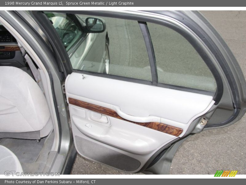 Spruce Green Metallic / Light Graphite 1998 Mercury Grand Marquis LS