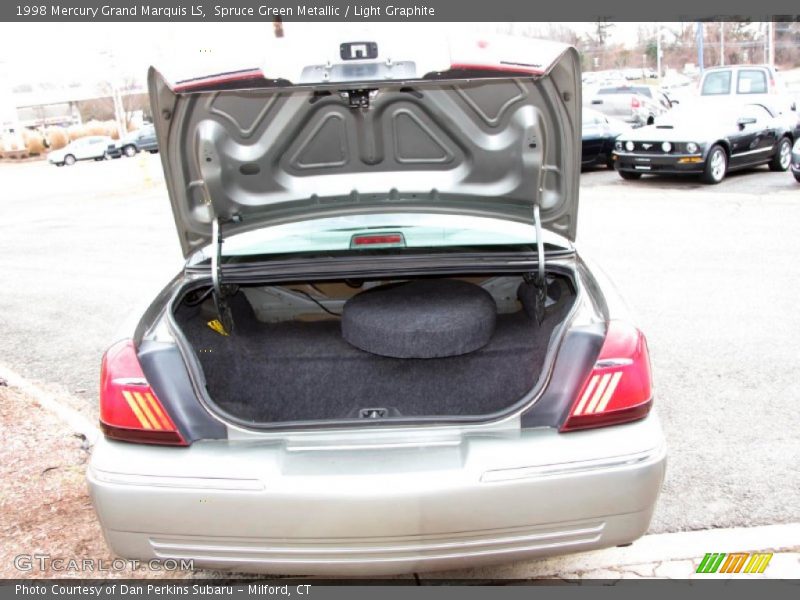 Spruce Green Metallic / Light Graphite 1998 Mercury Grand Marquis LS
