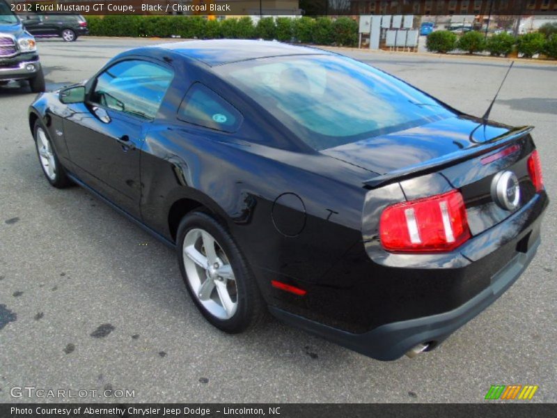 Black / Charcoal Black 2012 Ford Mustang GT Coupe
