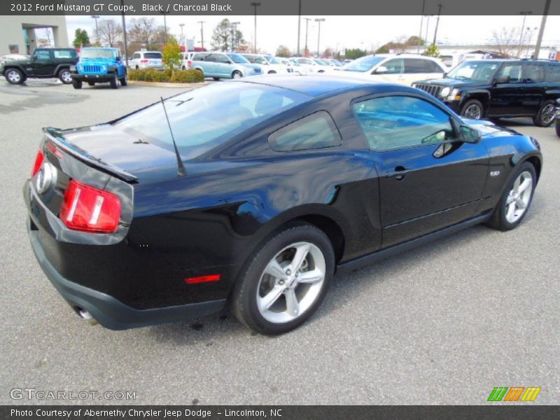 Black / Charcoal Black 2012 Ford Mustang GT Coupe