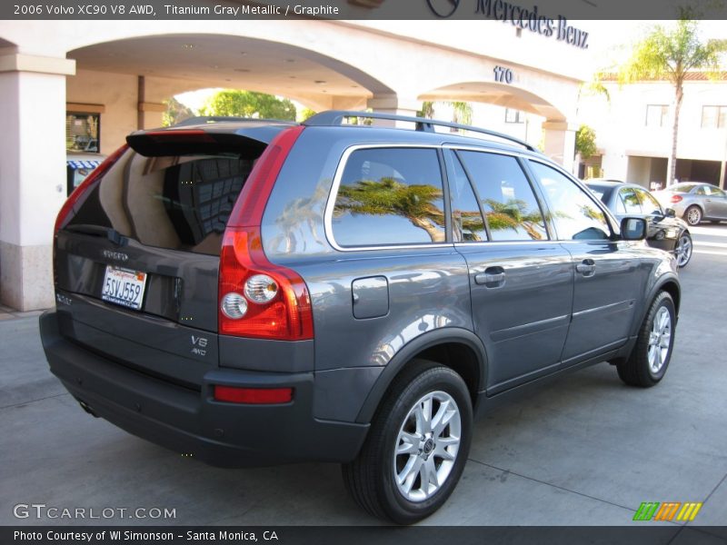 Titanium Gray Metallic / Graphite 2006 Volvo XC90 V8 AWD