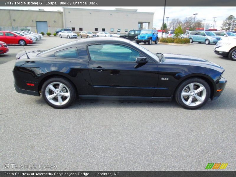 Black / Charcoal Black 2012 Ford Mustang GT Coupe