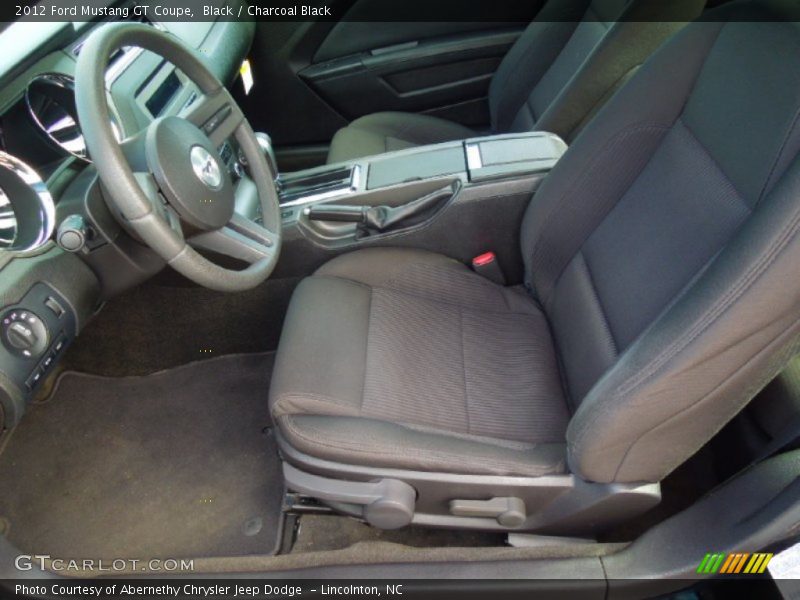 Black / Charcoal Black 2012 Ford Mustang GT Coupe
