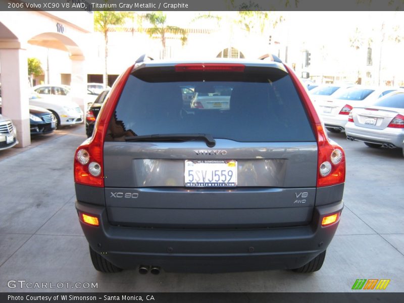 Titanium Gray Metallic / Graphite 2006 Volvo XC90 V8 AWD