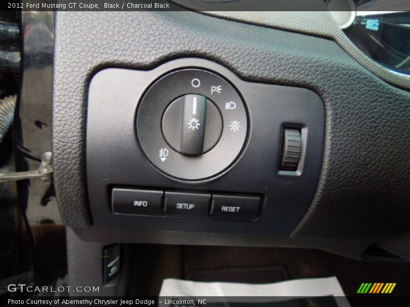 Black / Charcoal Black 2012 Ford Mustang GT Coupe