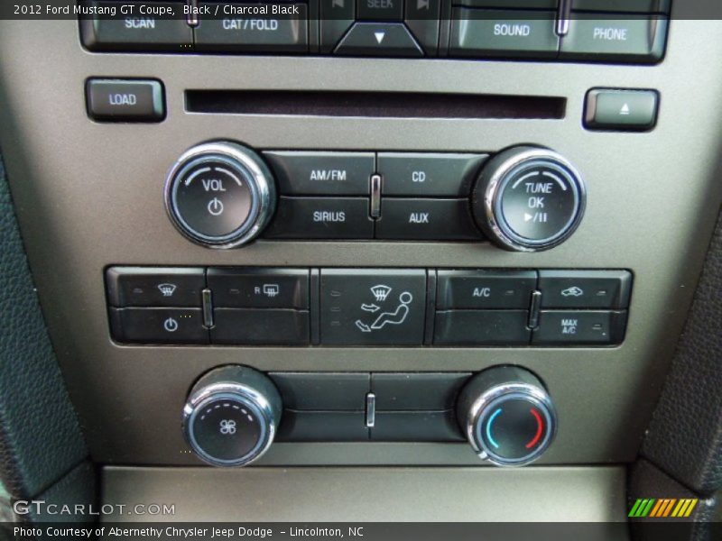 Black / Charcoal Black 2012 Ford Mustang GT Coupe