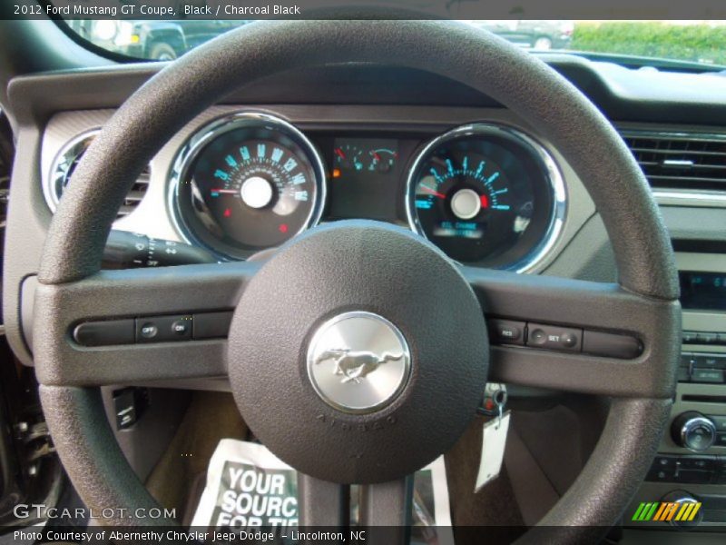 Black / Charcoal Black 2012 Ford Mustang GT Coupe