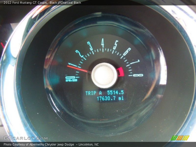 Black / Charcoal Black 2012 Ford Mustang GT Coupe