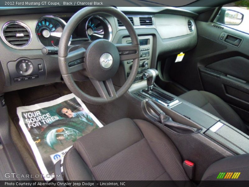 Black / Charcoal Black 2012 Ford Mustang GT Coupe