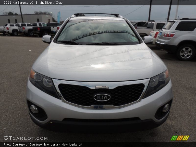 Bright Silver / Gray 2011 Kia Sorento LX