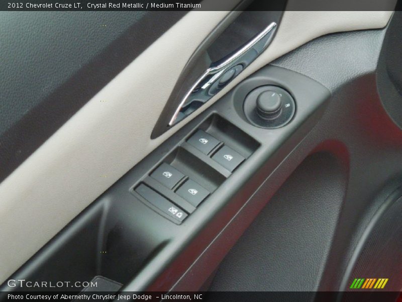 Crystal Red Metallic / Medium Titanium 2012 Chevrolet Cruze LT