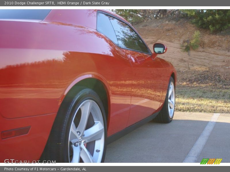 HEMI Orange / Dark Slate Gray 2010 Dodge Challenger SRT8