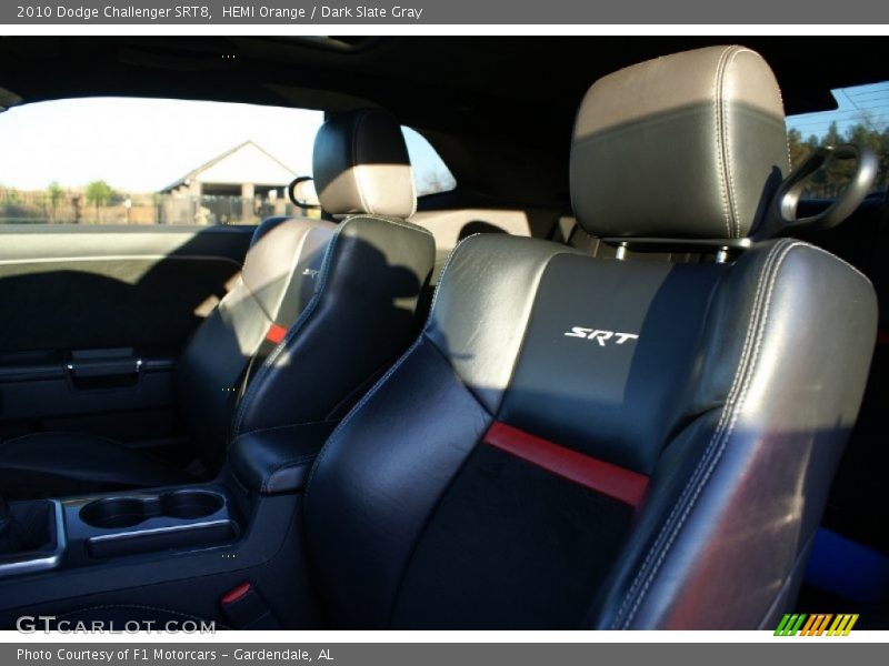 HEMI Orange / Dark Slate Gray 2010 Dodge Challenger SRT8