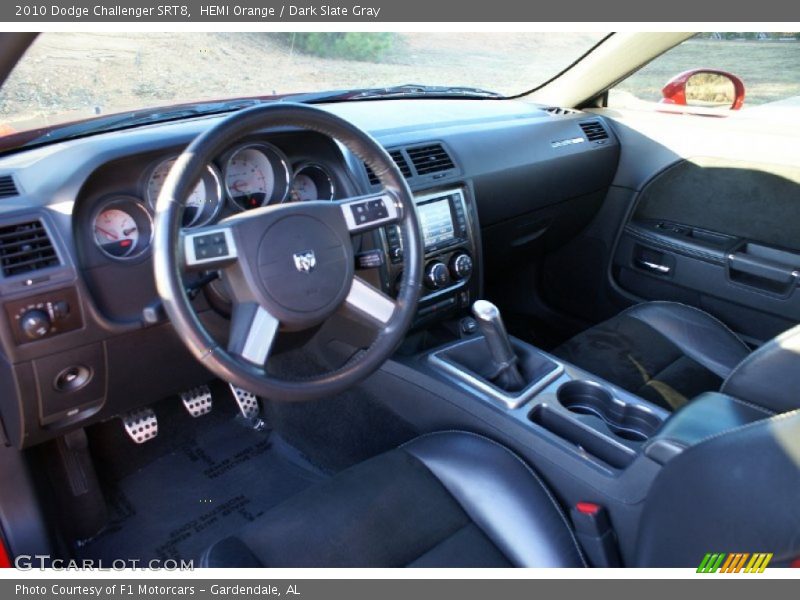 HEMI Orange / Dark Slate Gray 2010 Dodge Challenger SRT8