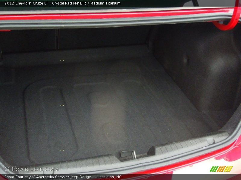 Crystal Red Metallic / Medium Titanium 2012 Chevrolet Cruze LT