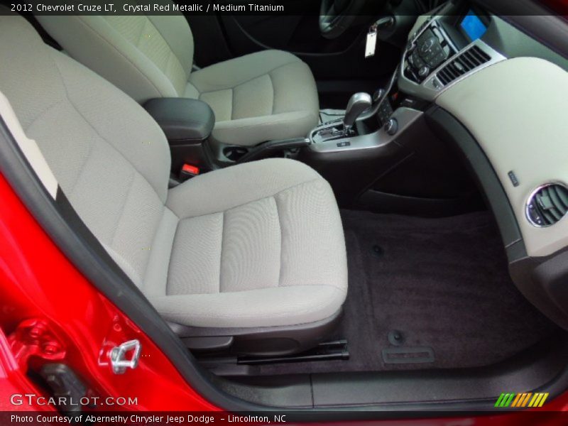 Crystal Red Metallic / Medium Titanium 2012 Chevrolet Cruze LT