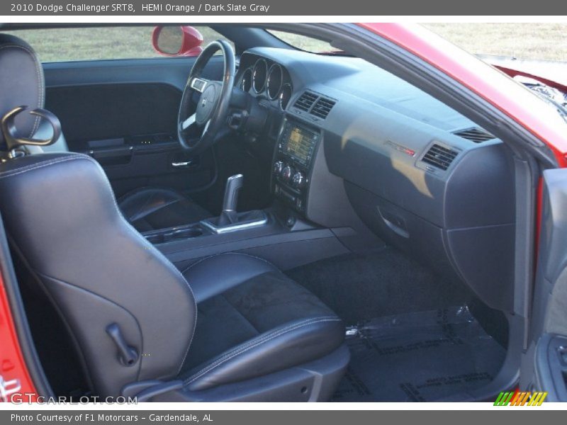 HEMI Orange / Dark Slate Gray 2010 Dodge Challenger SRT8