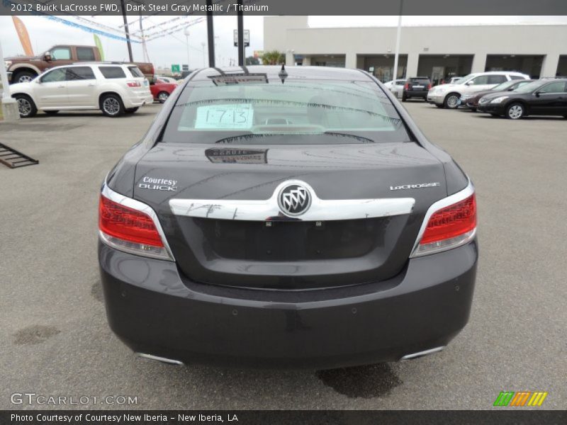 Dark Steel Gray Metallic / Titanium 2012 Buick LaCrosse FWD