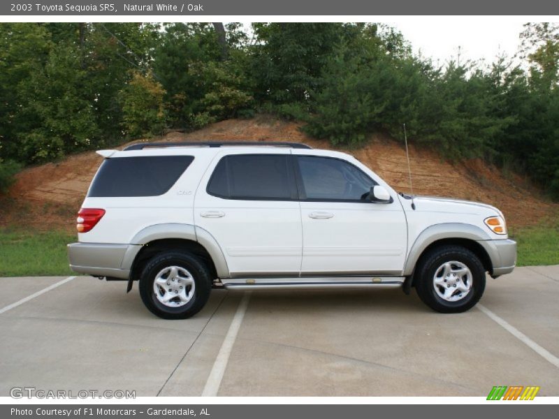 Natural White / Oak 2003 Toyota Sequoia SR5