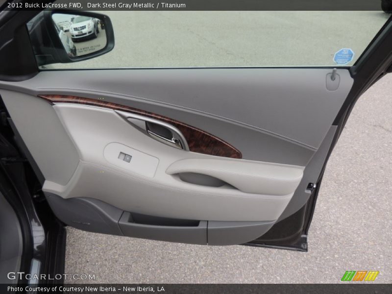 Dark Steel Gray Metallic / Titanium 2012 Buick LaCrosse FWD