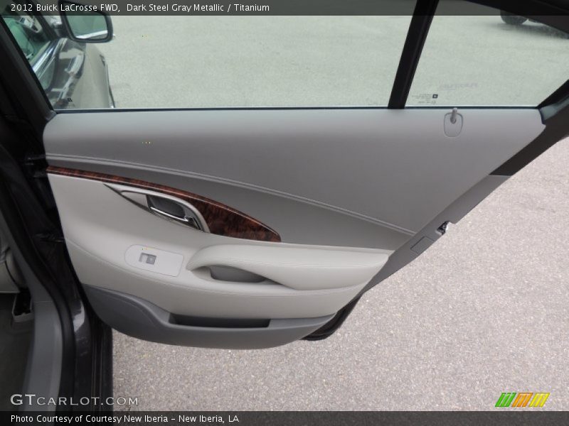Dark Steel Gray Metallic / Titanium 2012 Buick LaCrosse FWD