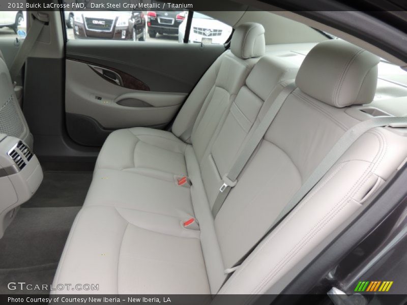 Rear Seat of 2012 LaCrosse FWD