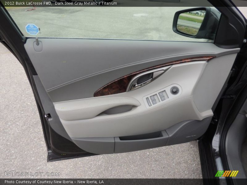 Dark Steel Gray Metallic / Titanium 2012 Buick LaCrosse FWD