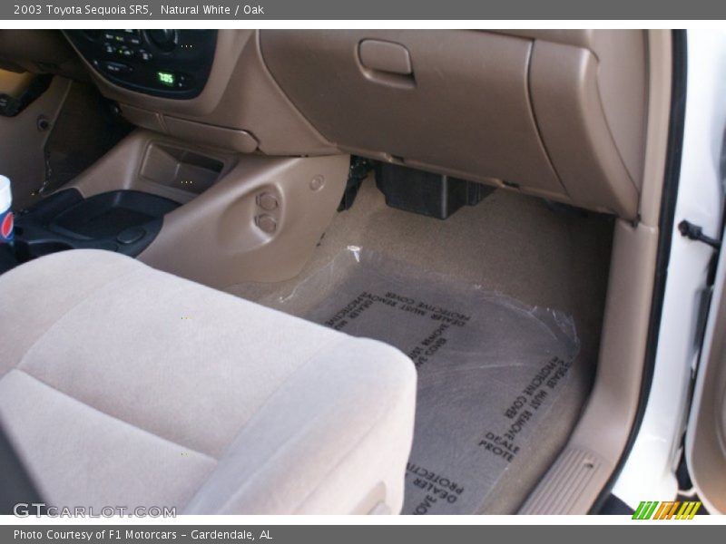 Natural White / Oak 2003 Toyota Sequoia SR5