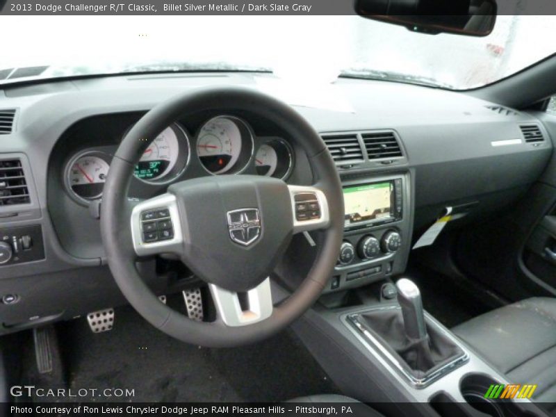 Dashboard of 2013 Challenger R/T Classic