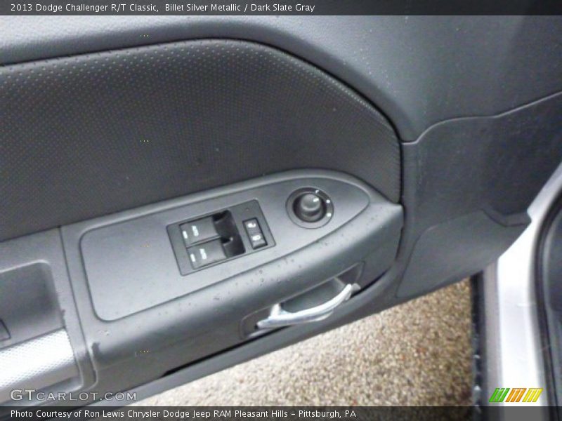 Billet Silver Metallic / Dark Slate Gray 2013 Dodge Challenger R/T Classic